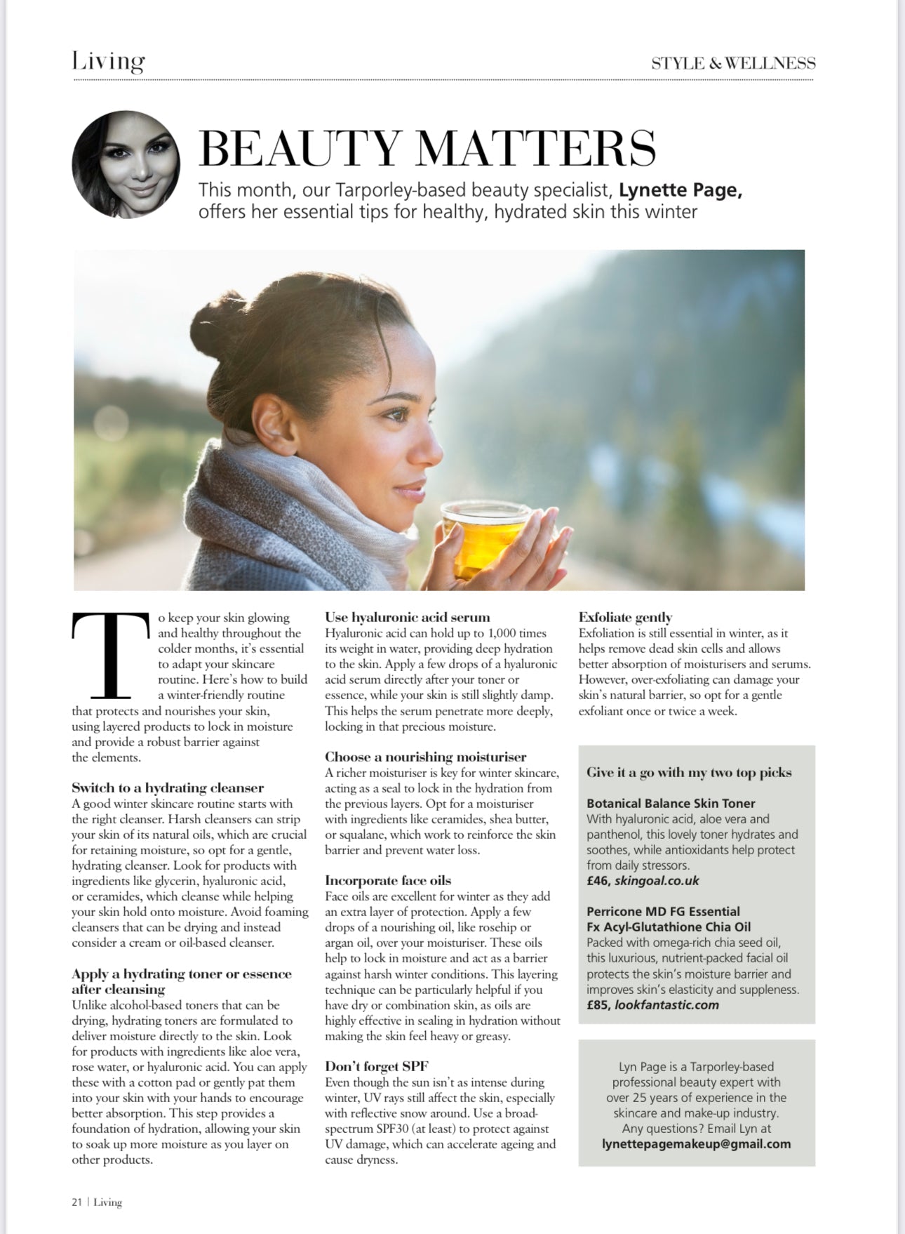 Healthy & Hydrated Skin tips