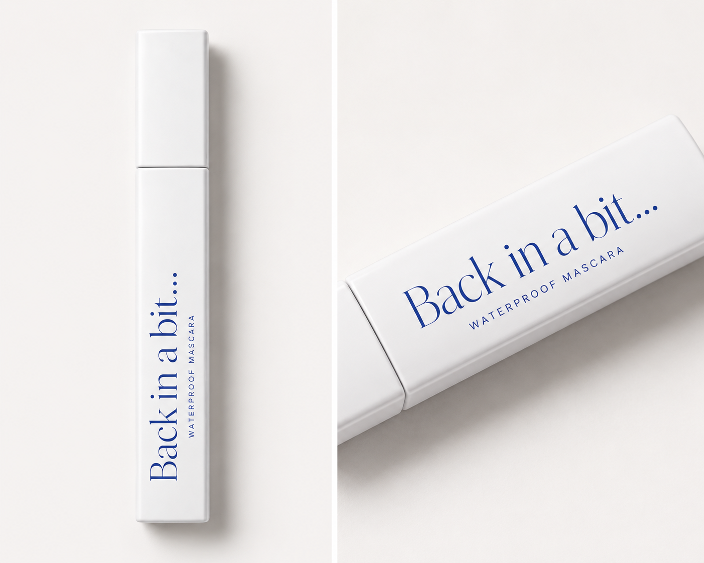 Back in a bit… Waterproof mascara