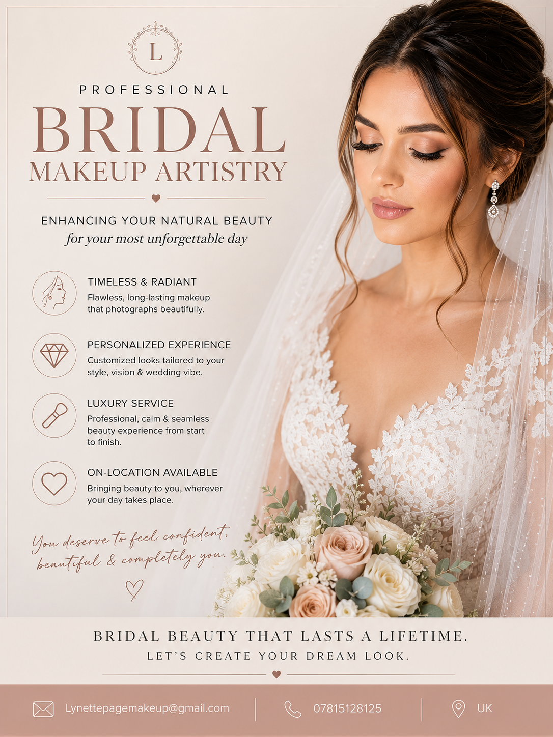 Bridal makeup