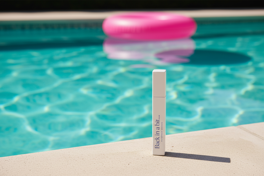 Poolside summer lifestyle